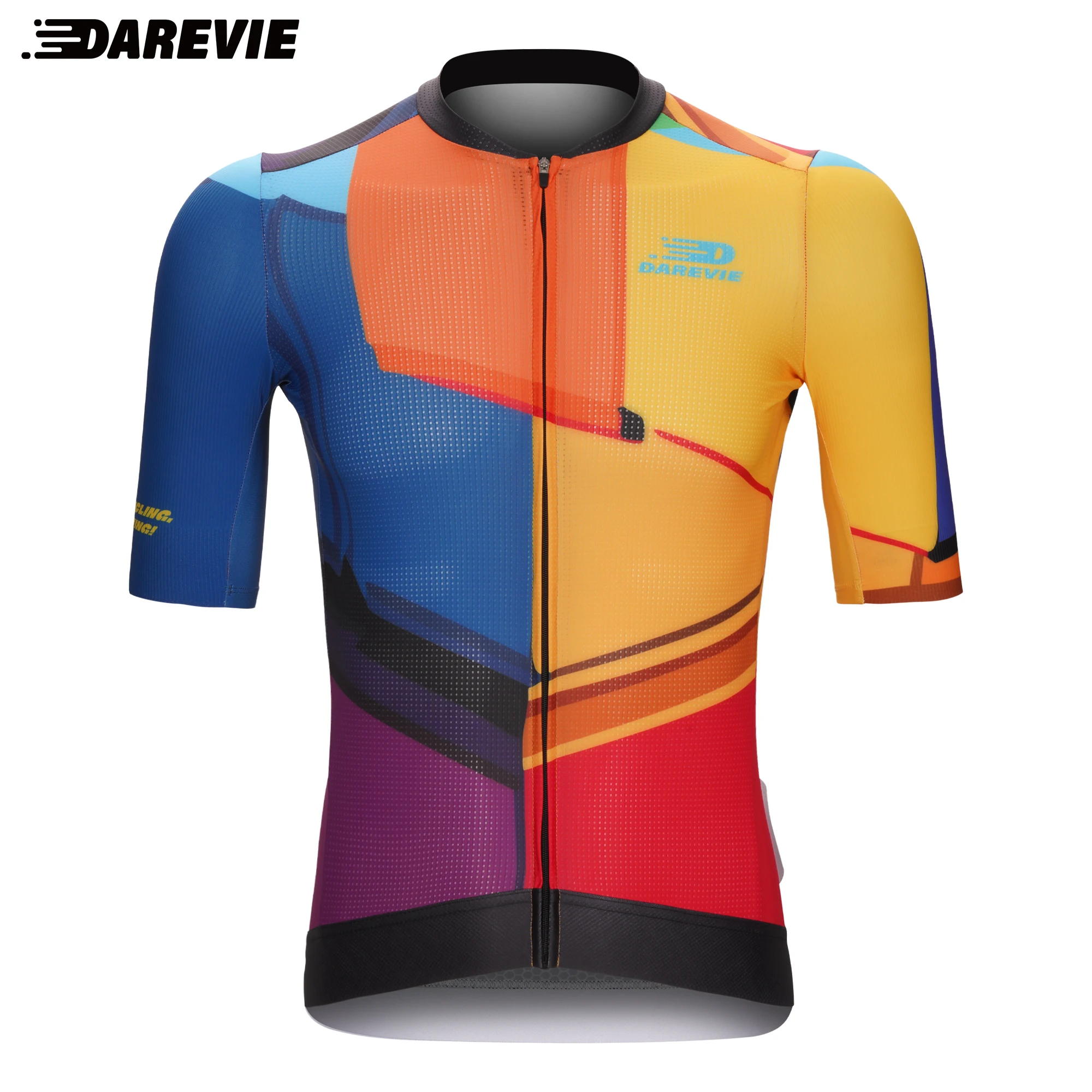 Maglia da ciclismo da uomo DAREVIE PRO Level Quick Dry Traspirante Uomo Maillot da ciclismo Abbigliamento da ciclismo colorato alla moda durevole per uomo