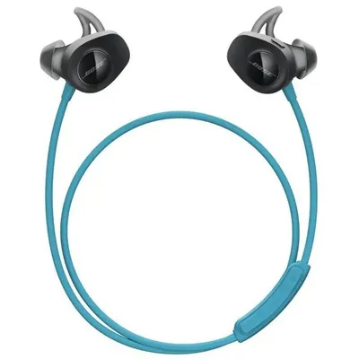 Soundsport Wireless Bluetooth in Ohr Kopfhörer Ohrhörer Aqua Blue Sport Ohrhörer Image