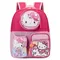 Sac à Dos Hello Kitty avec Impression de Dessin Animé pour Garçon et Fille, Cartable d'École