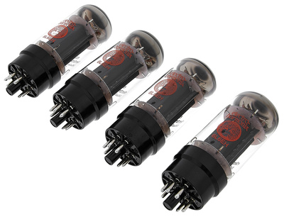 Electro Harmonix 6L6 Tubes Matched Quartett