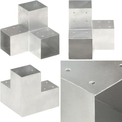 Pfostenverbinder Y-Form Verzinktes Metall 101 x 101 mm - Pfostenverbinder Image