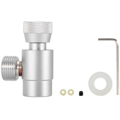 Ej.life - Fülladapter, CO2-Fülltank-Zylinder-Nachfülladapter-Anschluss-Kit CO2-Adapter Image
