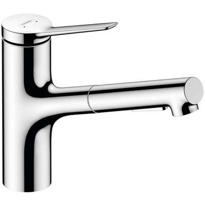 Zesis M33 - Spültischarmatur 150, mit ausziehbarer Brause, Chrom 74800000 - Hansgrohe