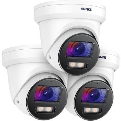 NC800 4K PoE ip Überwachungskamera Außenbereich Farbnachtsicht IP67 wasserdicht Kamera,3PCS - Annke Image