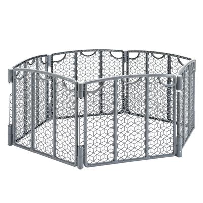 Versatile Play Space Adjustable Play Area (Cool Gray)