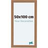 Yd. - Cadre Photo 50x100cm Noyer clair mdf Como. - Noyer clair