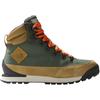 Schnürboots THE NORTH FACE "M BACK-TO-BERKELEY IV TEXTILE WP", Gr. 48, bunt (grün, braun), Leder, sportlich, Schuhe Schnürboots, wasserdicht