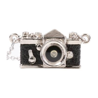 Japan Hobby Tool Miniature SLR Camera Necklace (Black) JHT9544BK