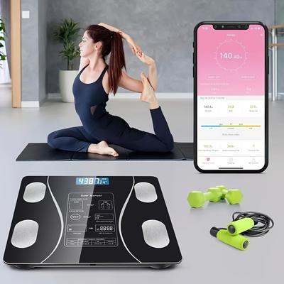 TEMU Smart Weight Scale Body Digital Bathroom Scale Bmi Body Fat Scale Us