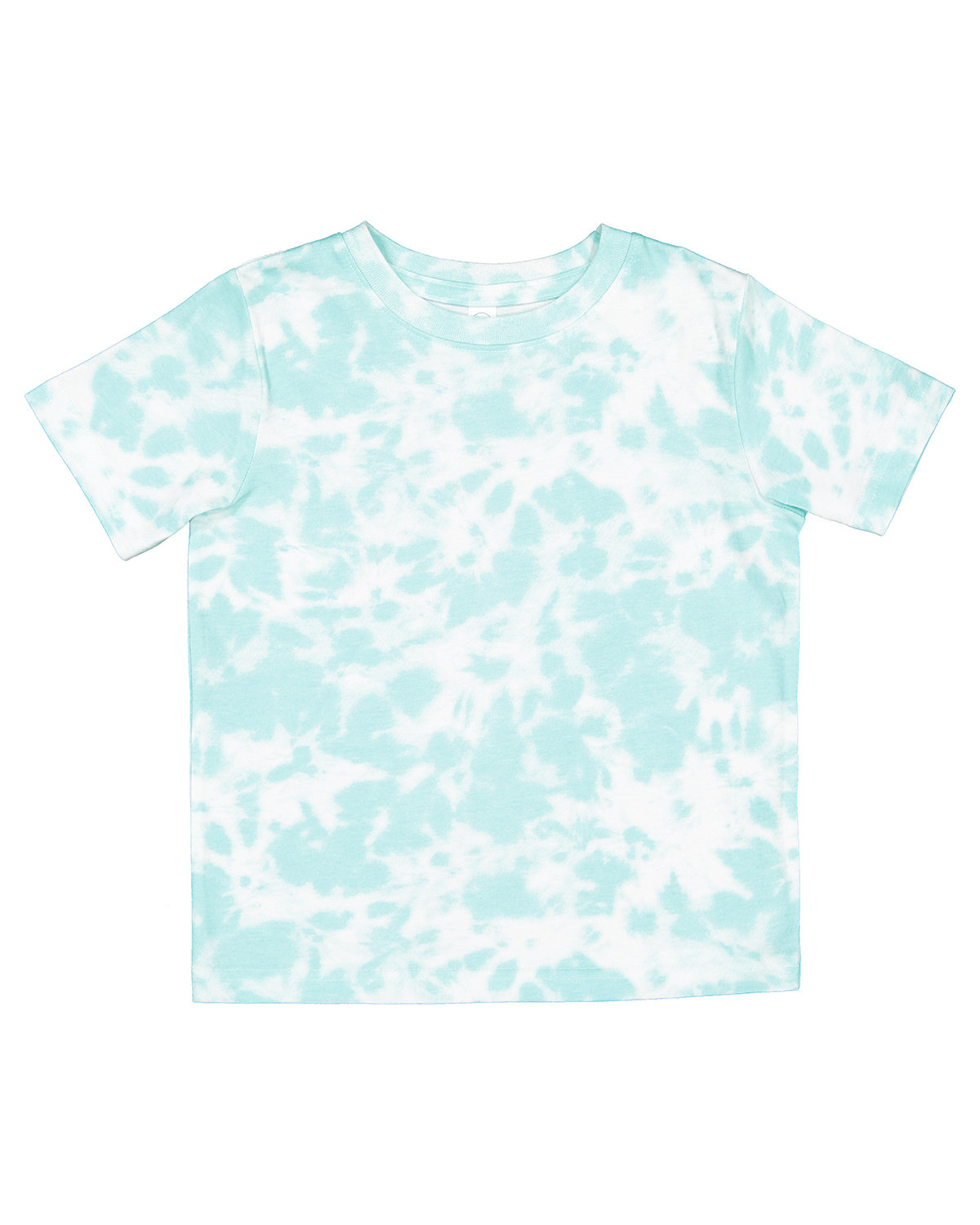 Rabbit Skins 3321 Toddler Fine Jersey T Shirt in Island Tie Dye size 4 | Ringspun Cotton LA3321, RS3321