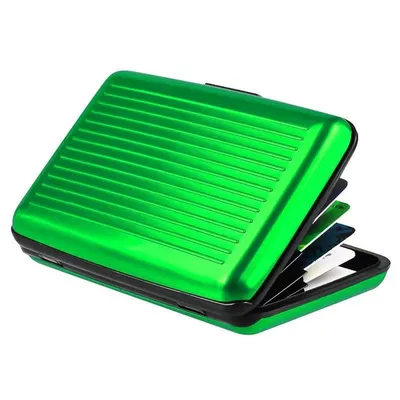 ID Card Case Business Credit Cards Holder Aluminum Metal Waterproof Bank Card Protection Holder Case Men Women Wallets
