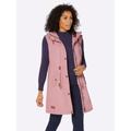 Anorak CASUAL LOOKS Gr. 44, rosa (rosenquarz) Damen Jacken