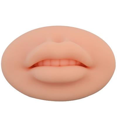 Professional Silicone Lip Tattoo Practice Pad Soft Latex Blushing Training Skin