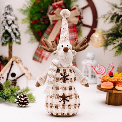 Creative Santa Claus Figurine, Christmas Themed Snowman Decoration for Home Decor