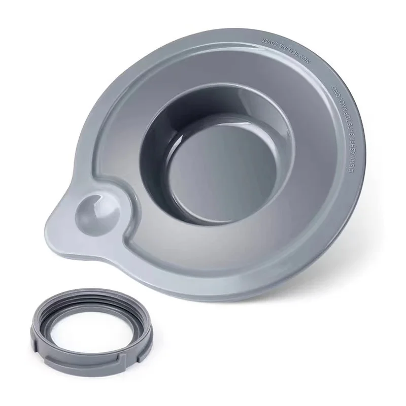 Glass chale Abdeckung kompatibel mit Kitchen aid 4,5 qt k5gb 5-qt Kippkopf Stand mixer Glass chale Deckel, um Verschüttungen von Inhaltsstoffen zu verhindern Image