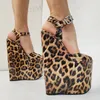 Laigzem Frauen Sandalen Plattform Keile 22cm Peep Toe Pumps Höhe erhöhen Party Tanz Abschluss ball Schuhe Frau Größe 38 41 43 46 48