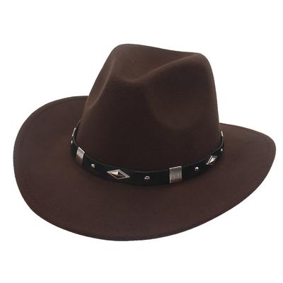 Cowboy Hat for Women Men Western Hat Straw Beach Sun Sombrero Cowgirl Hat