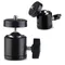 1/4 Blitzschuh Stativ halterung Action Kamera Kopf Ball Adapter Wiege Kugelkopf Schloss LED Licht Blitz halterung DSLR DV Kameras
