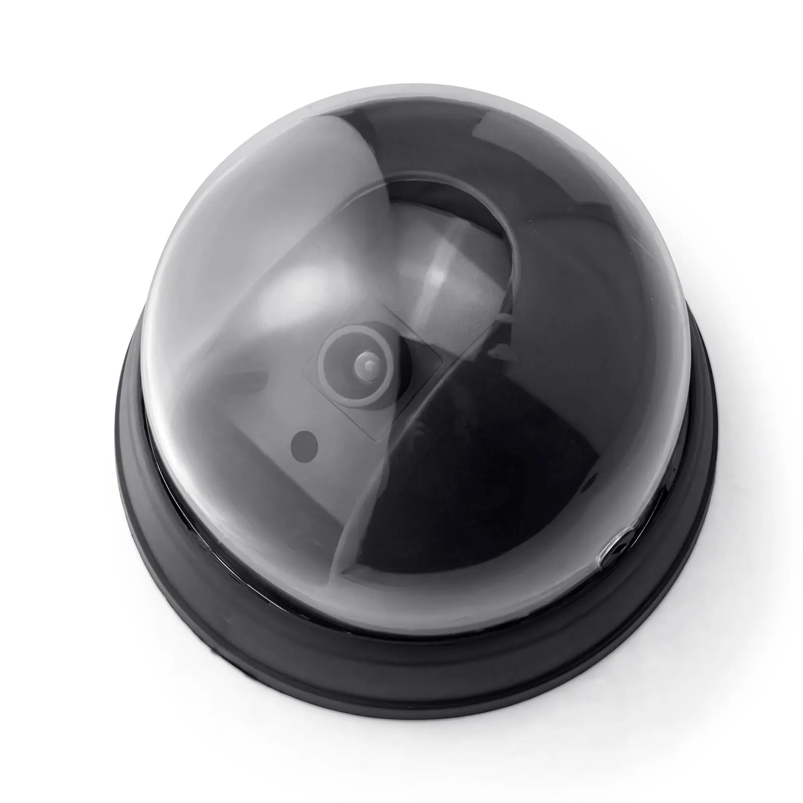 Fuers kreative schwarze plastik kuppel cctv dummy kamera blinkt led gefälschte kamera überwachung sicherheits system Image