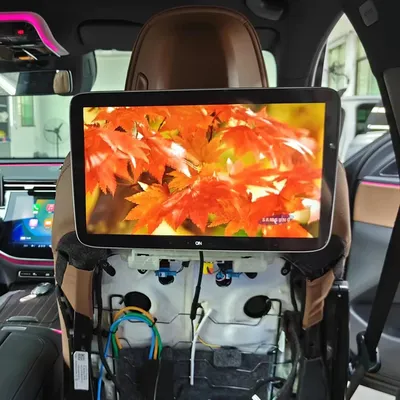 Rücksitz Unterhaltung für Mercedes W214 E260 E300 Kopfstütze Monitor Android Multifunktion stablett Touchscreen WLAN/Bluetooth