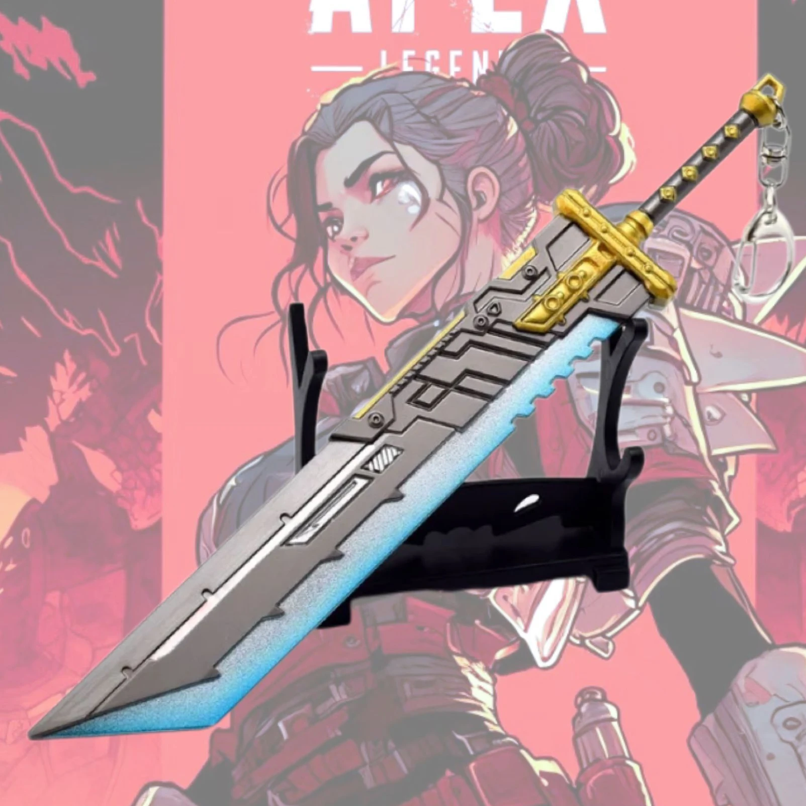 Apex Spiel Peripherie FF7 Remake 21 cm Cloud Buster Schwert Legenden Heirloom Waffe Metall Schwert Klinge Waffe Modell Geschenke Spielzeug Jungen Image