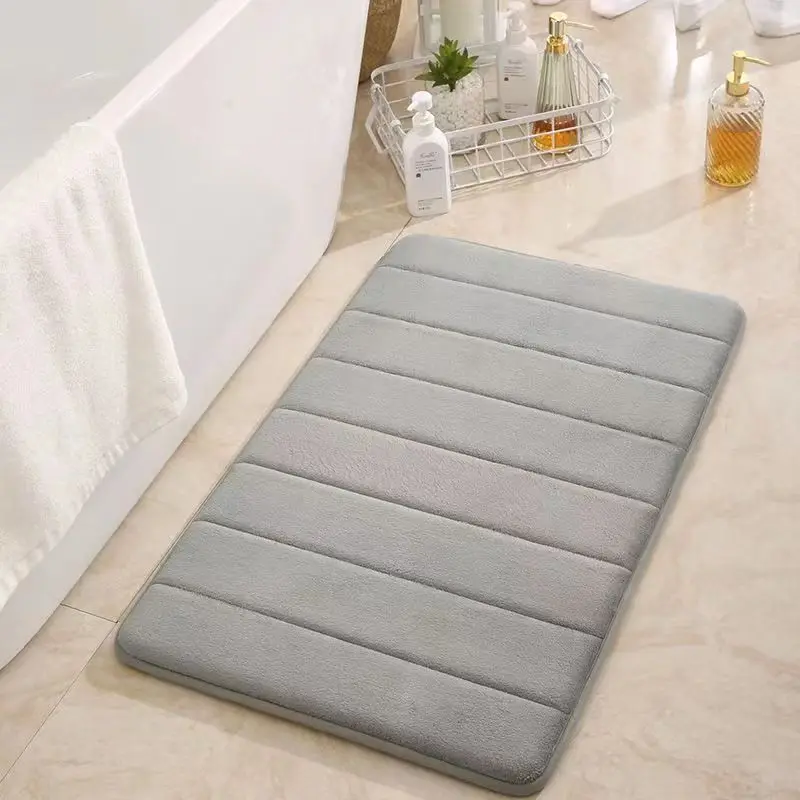 Super saugfähige Badezimmer Boden matte Anti-Rutsch-Bad matte weiche Bade matte Tür matte Boden matte Schlafzimmer Teppich Küchen teppich