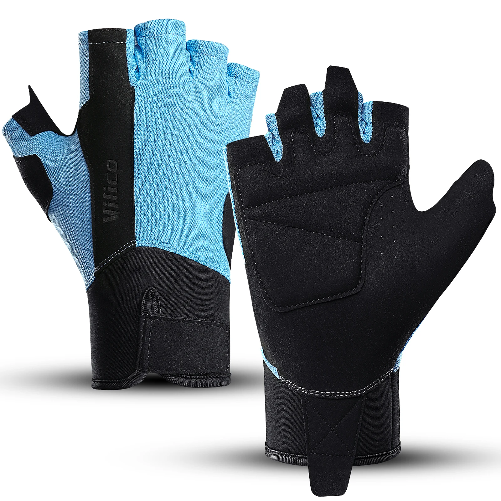 Trainings handschuhe Männer Frauen Fitness studio Heben Fitness Kletter übungen trainieren Handgelenk gürtel Stoßdämpfer Schaumstoff Pad Palm Crossfit