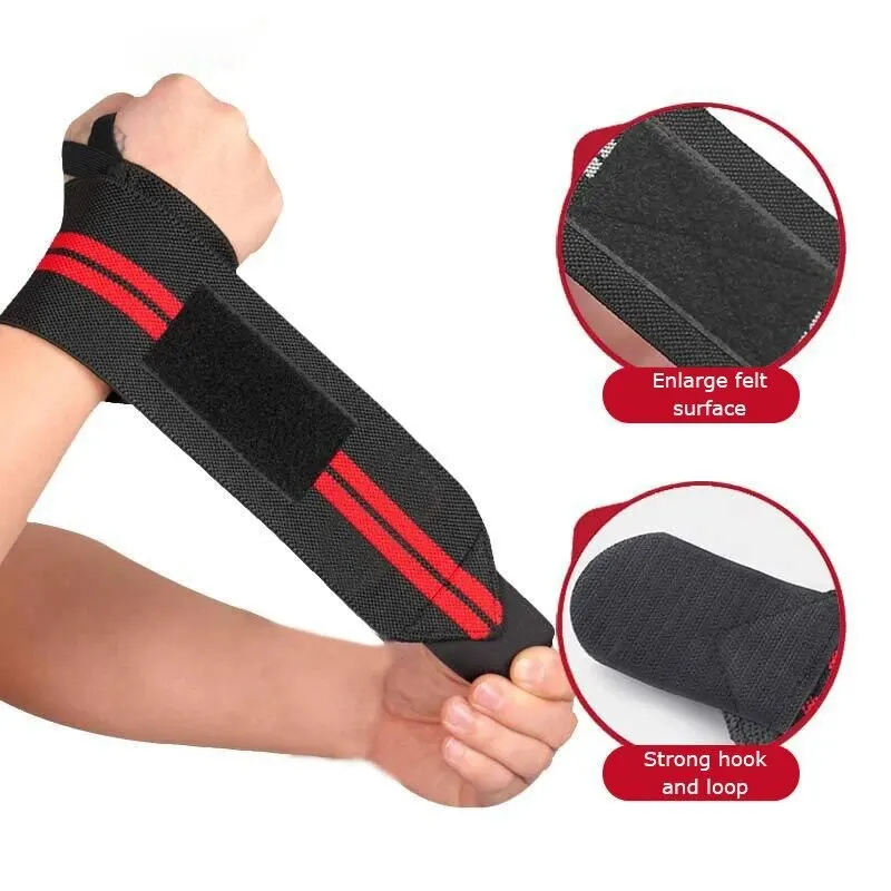 Verstellbare Handgelenk bänder Männer und Frauen elastisches Armband und Handgelenk fixierer von Athleten Powerlifting Handgelenk bänder 1St Image