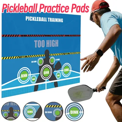 Pickle ball Dink Pad für Wände Pickle ball Training Poster Matte Dink Master Übung Rebounder Hilfsmittel für Pickle ball Dink Training Image