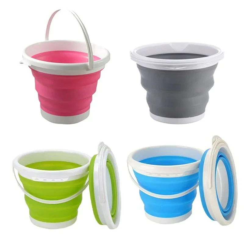 3L Faltbare Eimer Tragbare Falten Wasser Eimer Auto Waschen Angeln Eimer Haushalt Kunststoff Reise Outdoor Camping Eimer