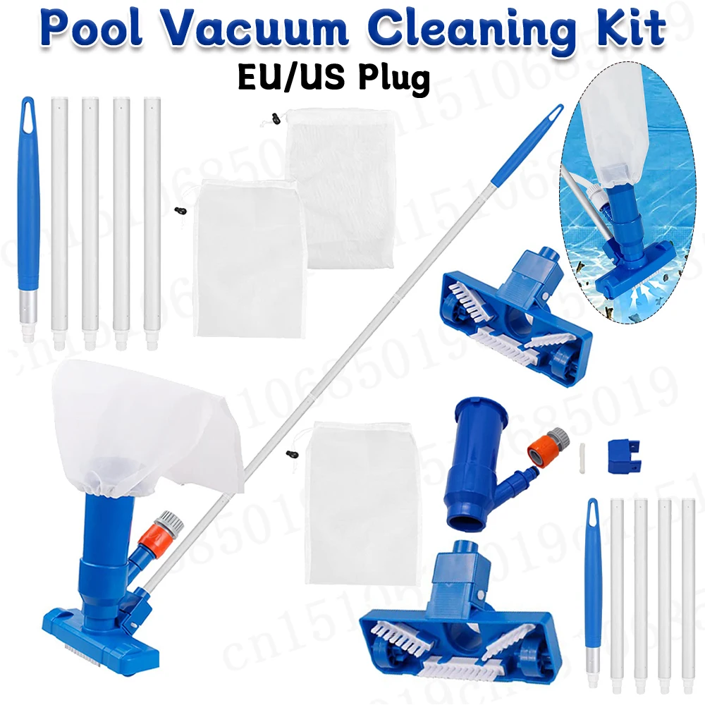Eu/us Pool Staubsauger Kit für Pool filter Schwimmbad Staubsauger Gartenteich Reinigung Skimmer Pool Zubehör Image