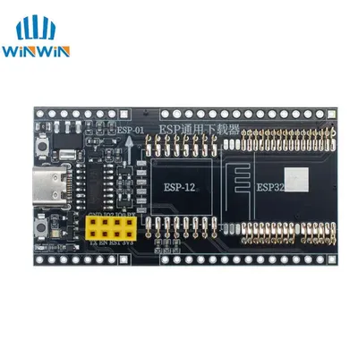 Esp8266 ESP32-WROVER entwicklung board test programmierer socket downloader für ESP-01 esp01s esp12 Image