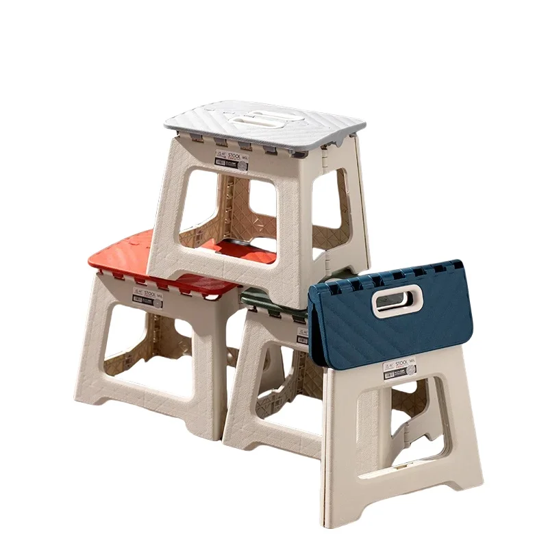 Verdickung erwachsene Kinder tragbare Klapp hocker Indoor Home Bad Küchen stuhl Outdoor leichte Freizeit Angel hocker
