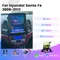 6,5-Zoll-Tesla-Stil Bildschirm Carplay für Hyundai Santa Fe 2 9,7-Auto Multimedia-Video-Player Android Navigation GPS Stereo Auto GPS Multimedia Radio, 8-Kern DSP ohne DVD Player, 2Din Stereo