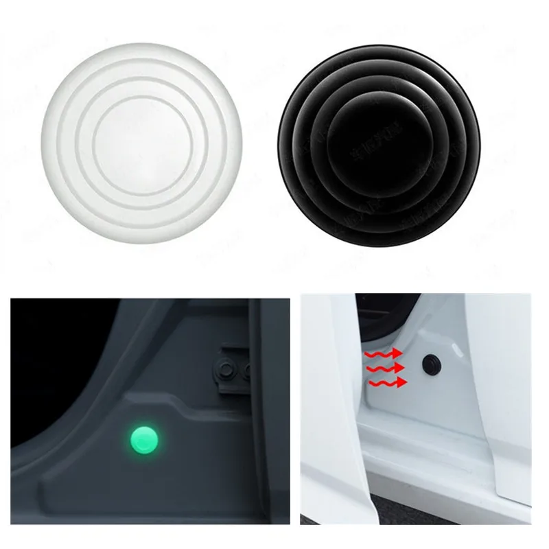 10 stücke Universal Autotür Stoßdämpfer Dichtung Aufkleber Kofferraum Schall dämmung Pad stoßfest Verdickung Puffer Kissen neu Image