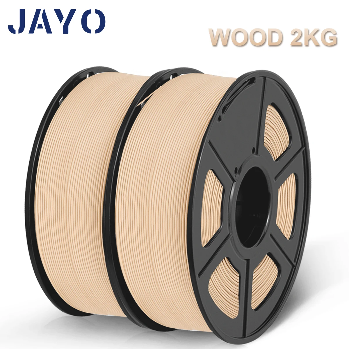 JAYO Filament HOLZ Faser 2KG 3D Drucker Close Holz Wirkung Filament Für Alle Kunststoff Für 3D Stift Druck Materialien schnelle Versand Image