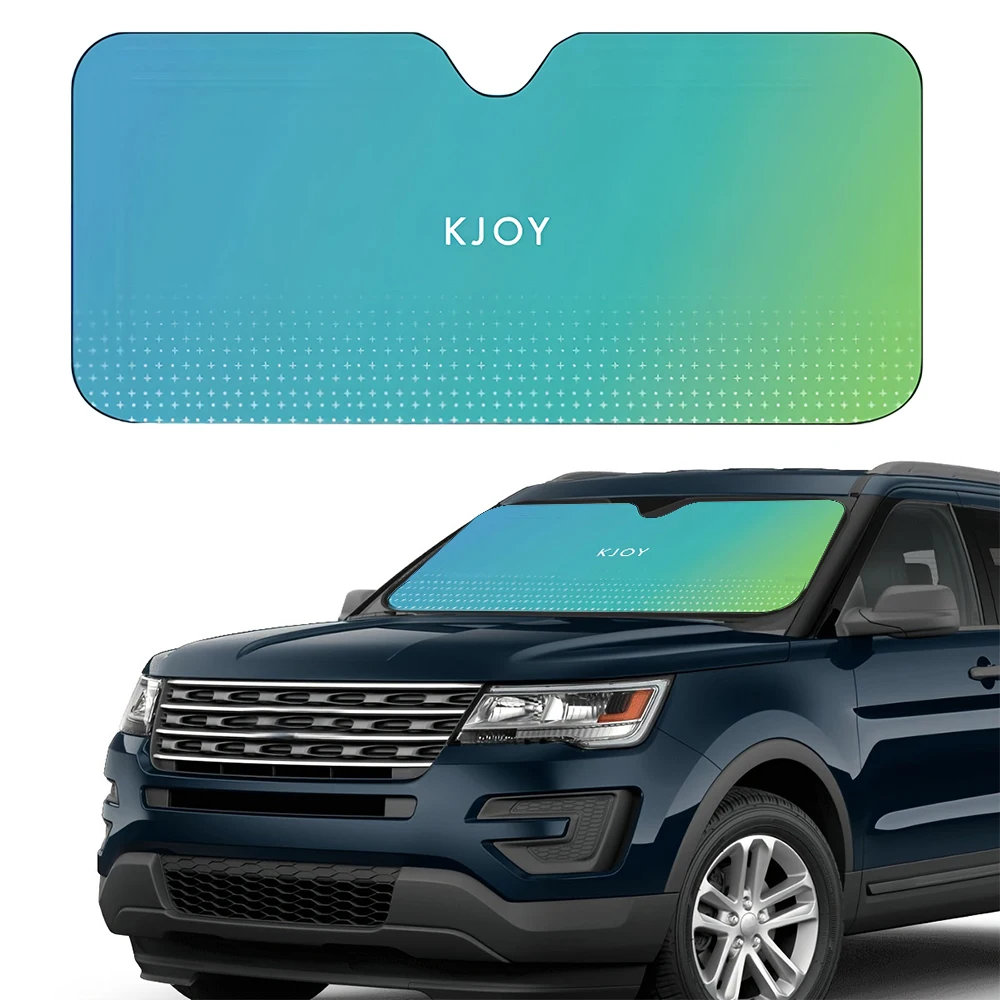 3 Farben Doppel blase Aluminium folie Auto Sonnenschutz vorne Autos itz hinten Windschutz scheibe Vorhang Wärme isolierung Sonnenschutz Zubehör Image