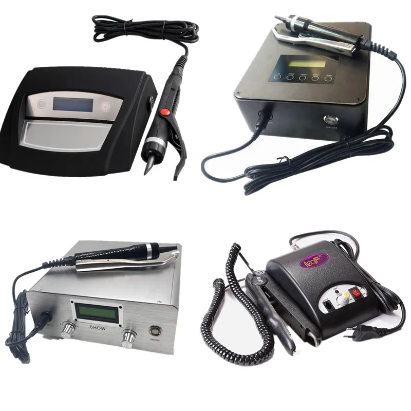 1pc US/EU/UK stecker Neueste Digitale Ultraschall Haar Verlängerung Eisen Maschine Anschlüsse 6D Kalte Fusion technologie keratin Salon Werkzeuge Image