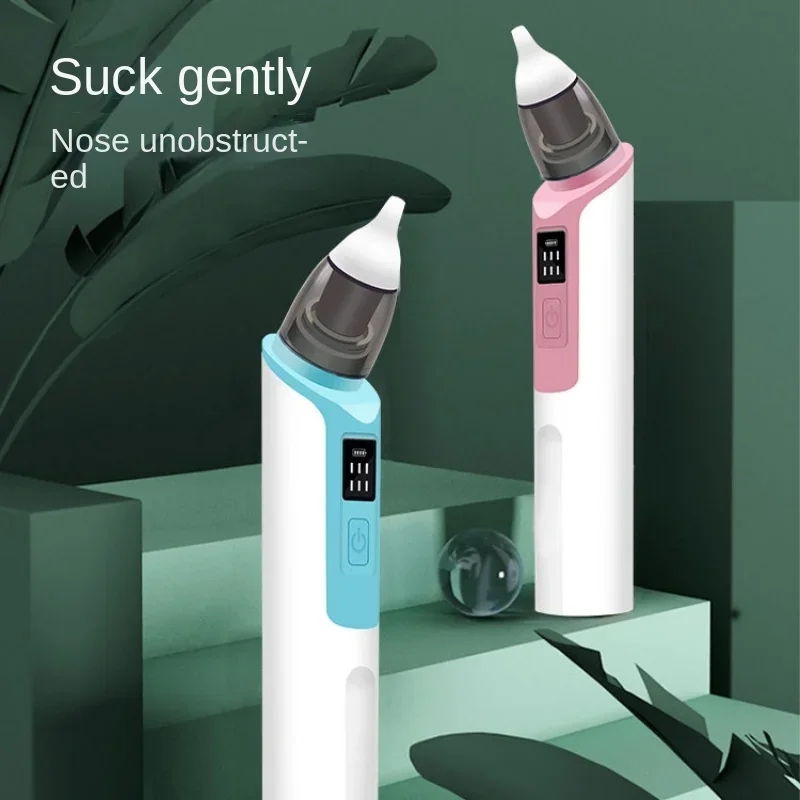 Baby elektrische Nasen sauger Neugeborene Nasen sauger Kinder Nasen obstruktion Nasen reiniger Haushalt Image