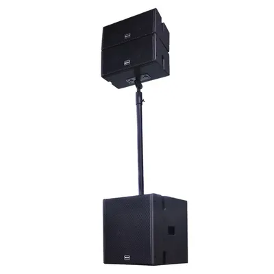 Sinbosen AO-12B RMS 400W große leistungs starke aktive DJ-Audiosystem Sound Bass Lautsprecher Box