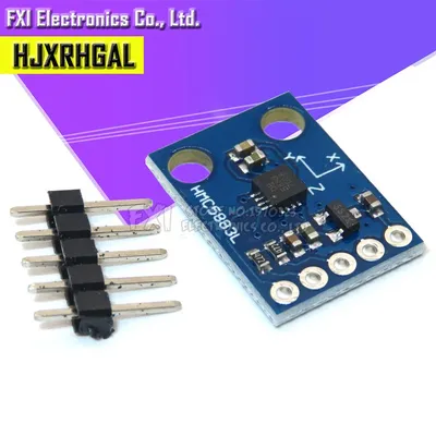 GY-273 3v-5v qmc5883 dreiachsiger kompass magnetometer sensor modul drei achsen magnetfeld modul für Image