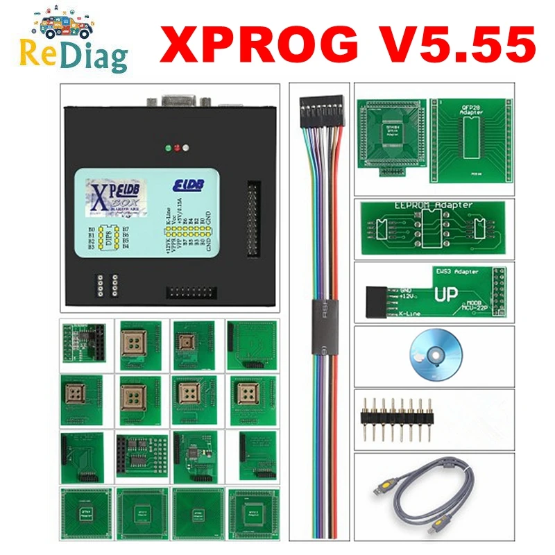 XPROG-M x prog m box v5.0 auto ecu chip tuning programmierer xprog-m xprog 5,55 besser als xprog 5,55 Image
