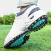 Neue wasserdichte Golfs chuhe Männer profession elle Golfs chuhe stachellos große Größe 46 47 Golfers chuhe Anti-Rutsch-Sportschuhe