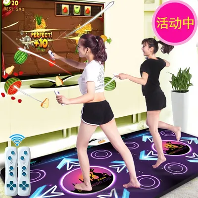Heißer Verkauf Doppel Dance Pads matten Fernbedienung für PC TV Dance Gaming ,super tänzerin auf Image