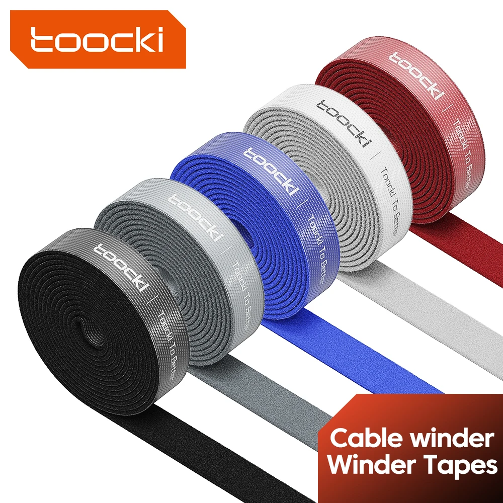 Toocki organizer draht wickler binder kopfhörer maus kabel management usb ladegerät kabel schutz für iphone samsung xiaomi Image
