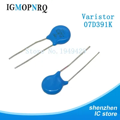 10 Stück 07 d391k Piezo widerstand 7 d391k 390V Varis tor widerstand Image