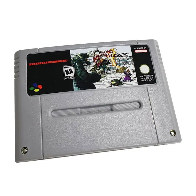 Videospiel für Chrono Trigger SFC-Spiel kassette für 16-Bit-Super-Famicom SFC Classic Game Console-Pal EU-Version