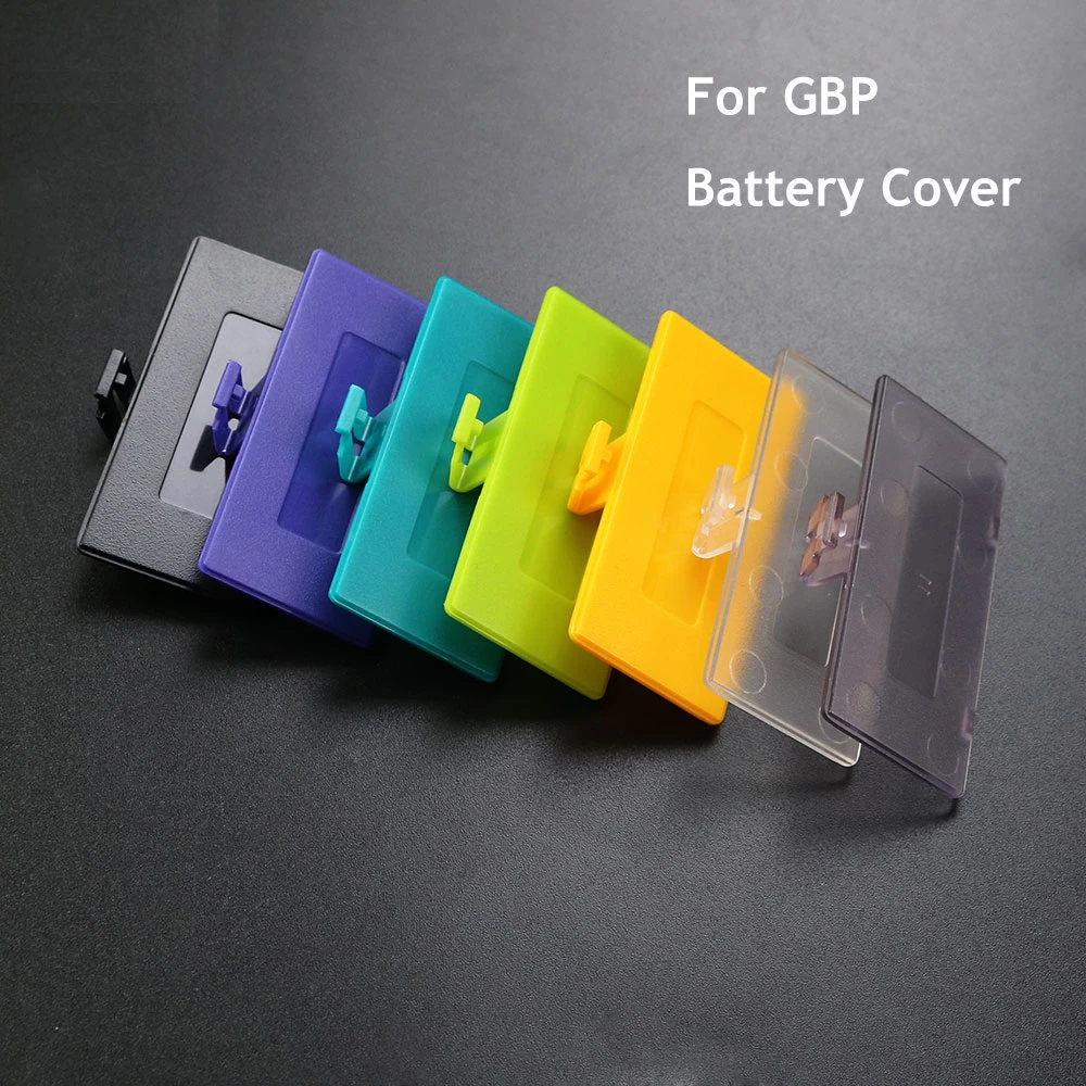 ChengHaoRan 1 Stück Ersatz-Batterieabdeckung für GameBoy Pocket Batteriedeckel Türgehäuse Shell für GBP-Konsole Image