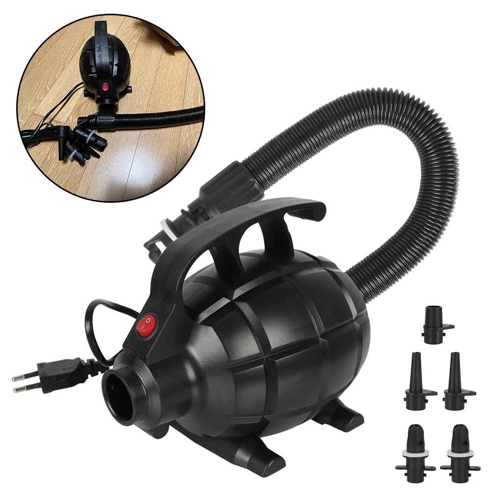Luftbett Luftfüll werkzeug tragbare EU/US-Stecker Luft matte Home Haushalt Camping Utility Tool 600w Luft kompressor elektrische Luftpumpe Image
