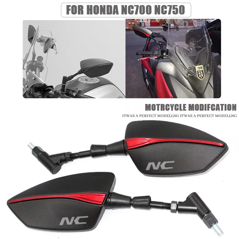 Für honda nc700 nc700s nc700x nc750 nc750x nc750s nc 700 750 s/x Motorrads piegel Rückspiegel Rückseite konvexer Spiegel Image